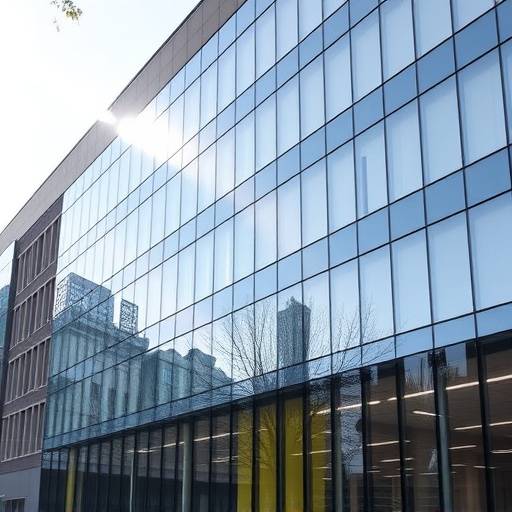 Foto van een modern kantoorgebouw in Amsterdam, waar Succesvolle Carrière gevestigd is.